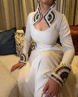 فستان سهره باربي تطريز يدوي