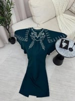 فستان سهره انيق باربي تطريز يدوي