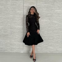 فستان ناعم دانتيل راقي