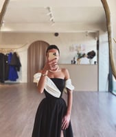 فستان سهرة طويل مميز