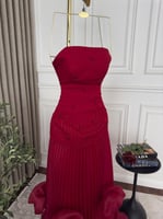 فستان سهرة وف شولدر