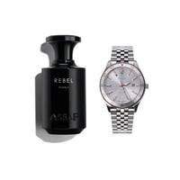 مجموعة ساعة Aurora Flame مع عطر ريبل