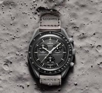 ساعة اوميغا سواتش بني - سواتش