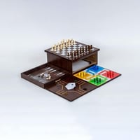 صندوق ألعاب خشبي 10 في 1 من توي جوي – Toy Joy