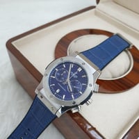 ساعة هوبلت كرونوغراف كحلي -درر