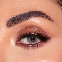 عدسات امارا ملونة عبوة من عدستين باربي براون ايوا