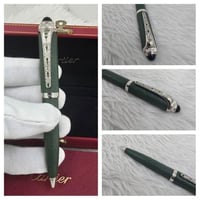 قلم كارتير باشا جلد زيتي نقش اسلامي