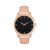 ساعة بريمير 360 جلد بيج - اسود - الفجر