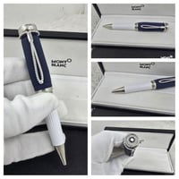 قلم مونت بلانك جاين أوستن كحلي أبيض