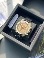 ساعة اوميغا سواتش اسود كلاسيك - سواتش