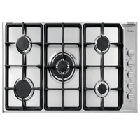 سطح 90 سم 5 عيون غاز اشعال ذاتي امان ايطالي البا E...