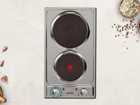 مسطح بلت ان كهربائي 2 شعلة ستانليس ستيل من جورينجي...