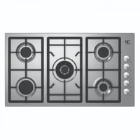 N.C سطح 90سم 5عيون غاز شبك ثقيل عين ثلاثية اشعال ذ...