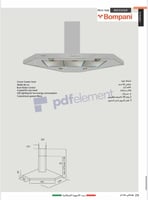 شفاط زاوية 90سم إيطالي قوة الشفط 1000