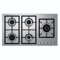 سطح 90سم 5عيون غاز شبك ثقيل عين ثلاثية اشعال ذاتي...