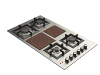 كتشن لاين غاز كهربائي 90 سم 4 شعلات غاز و 2 كهرباء...