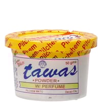 تواس بودرة معطرة لتبييض الابطين و ازلة رائحة العرق...