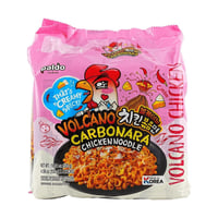 نودلز فولكانو كاربونارا كريمي نكهة الدجاج عدد 4 أك...