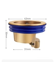 رداد صفاية نحاس مقاوم للروائح مع تصميم عصري
