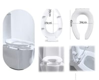 غطاء كرسي افرانجي ابيض 8034