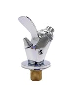 صنبور ثلاجة كروم بتصميم أنيق