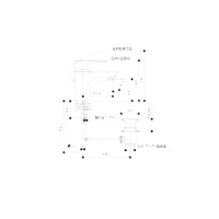 خلاط مغسلة اتوماتيك جي اس الايطالي بتصميم عصري