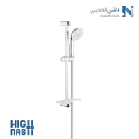 مسطرة دش جروهي ألمانية بتصميم كروم لامع كامل