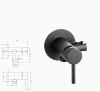 خلاط شطاف دفن High Nash