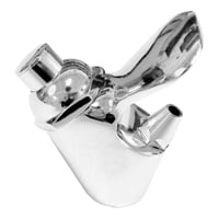 صنبور ثلاجة كروم بتصميم أنيق