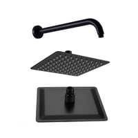 طاسة دش مطري اسود 12 أنش HIGH NASH