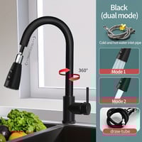 خلاط مطبخ سحب كوالتي أسود بتصميم إيطالي عصري