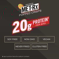 بطاطس مقرمش عالي البروتين متريكس