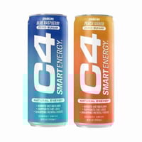 C4 سمارت إنرجي - مشروب طاقة فوار بدون سكر 355مل