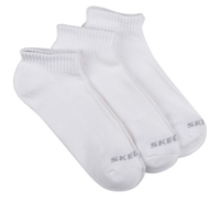 طقم شراريب سكيتشرز - SKECHERS MEN SOCKS 3 PAIRS QU...