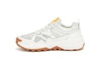 حذاء كات أبيض شبكي من الجلد للرجال