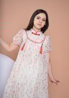 فستان اطفال شبكة