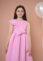 فستان اطفال وردي كت