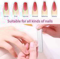 مبرد وملمع اظافر زجاجي من كايلن