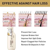 شامبو ساكورا الياباني لنمو الشعر ومنع التساقط والق...