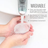 اسفنجة مكياج احترافية من جل السيليكون قابلة للغسل...