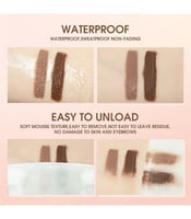 ماسكارا لصبغ الحواجب شاين 01 لايت براون من او تو ا...