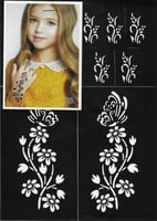 استكر نقش الحناء لليدين للاطفال 03