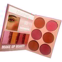 مجموعة كيري روز 24 اظلال عيون 6 الوان خدود 6 اضاءة...