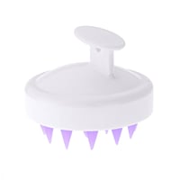 فرشاة السيليكون لتدليك فروة الرأس اثناء الاستحمام...