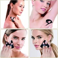 اسفنجة باف المثلثه لمزج المكياج - قطعة واحدة بلون...