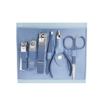 طقم العناية بالاظافر 16 قطعة - ازرق