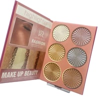 مجموعة كيري روز 24 اظلال عيون 6 الوان خدود 6 اضاءة...