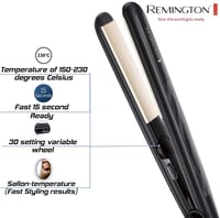 مكواة فرد الشعر السيراميك الاحترافية النحيفة من ري...