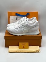 شوز لويس فيتون ابيض كامل