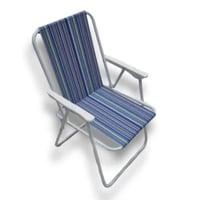 كرسي شاطئ خفيف الوزن وقابل للطي متعدد الالوان